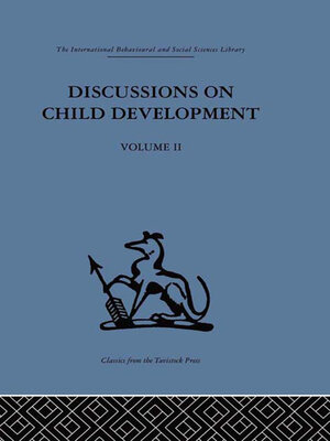 cover image of Discussions on Child Development